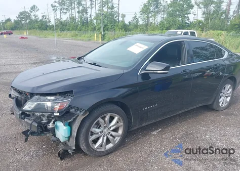 2017 Chevrolet Impala 1Lt from USA, damaged, VIN 2G1105S37H9102592